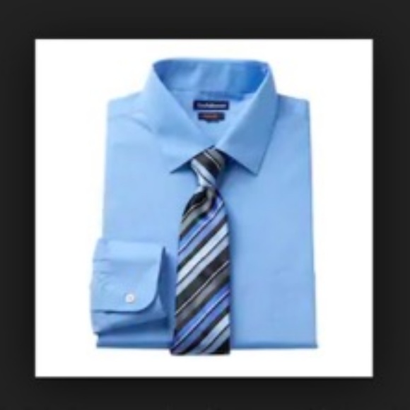 croft and barrow slim fit dress shirt